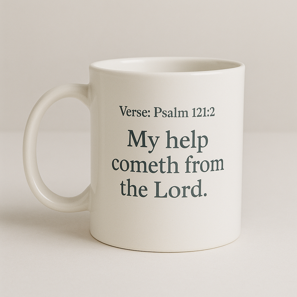 Psalm Mug – My Help Comes From the Lord